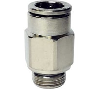 Фитинг прямой R7512 6 мм, M5 Camozzi SRF50-7512-0652R