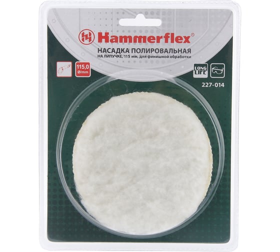 Насадка полировальная Flex 227-014 PD SW 115 мм для финишной обработки HAMMER 62190