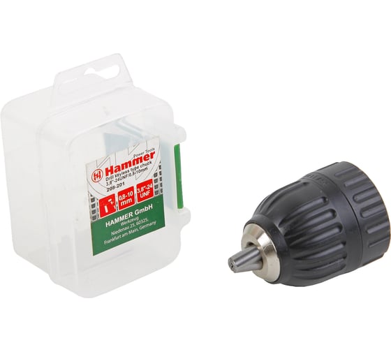 Патрон самозажимной Flex 208-201 CH-2 (3.8''-24UNF; 0.8-10 мм) HAMMER33685