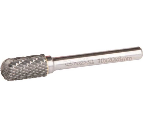 Насадка твердосплавная 10x20x6 мм для ПШМ (сталь/нержавейка, алмазный тип, SC) Makita B-52750 1