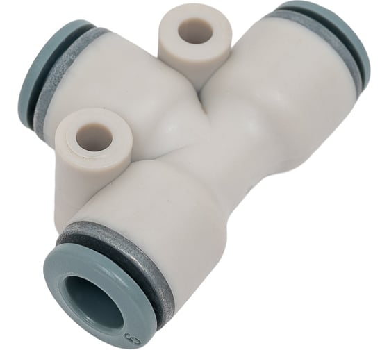Фитинг тройник R7540 6 мм Camozzi SRF54-7540-0600R