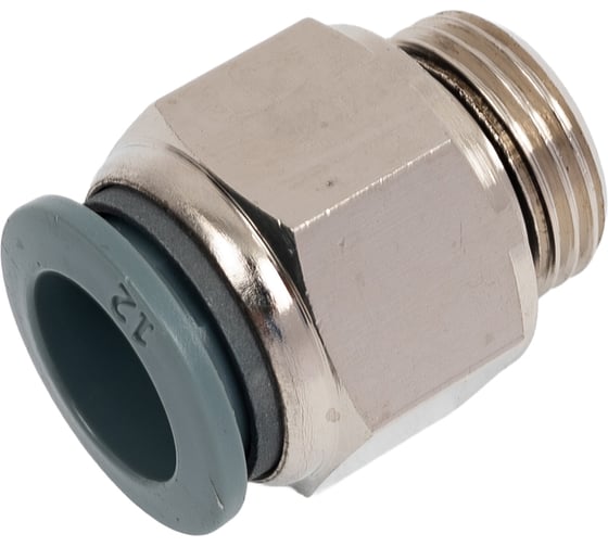 Фитинг прямой R7512 12-3/8 Camozzi SRF50-7512-1258R 1