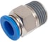 Фитинг прямой R7512 14-1/2 Camozzi SRF50-7512-1459R 1