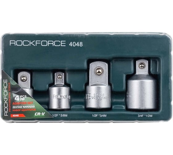 Набор адаптеров 4 предмета Rockforce RF-4048(58297)