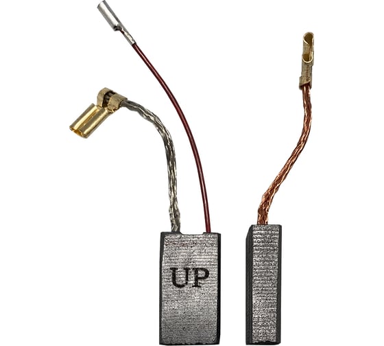 Щетка графитовая для BOSCH GBH7-46DE (аналог 1617014135) 6.2x12.5x23 мм, автостоп UNITED PARTS 90-0243 1