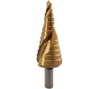 Сверло ступенчатое 6-30 мм, 13 ступеней, HSS, трехгранный хвостовик Toolberg ЛА-00002452