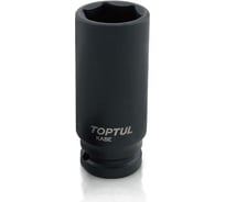 Головка ударная удлиненная 6-гранная 28 мм, 1/2DR TOPTUL KABE1628