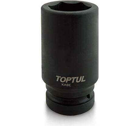 Головка ударная удлиненная 6-гранная 34 мм, 1DR TOPTUL KABE3234