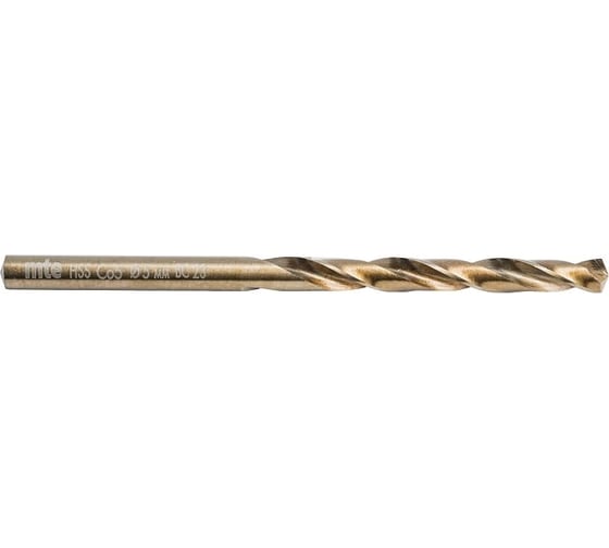 Сверло спиральное по металлу HSS Co5 RL DIN 338 D4.8 мм MTE 2617400480