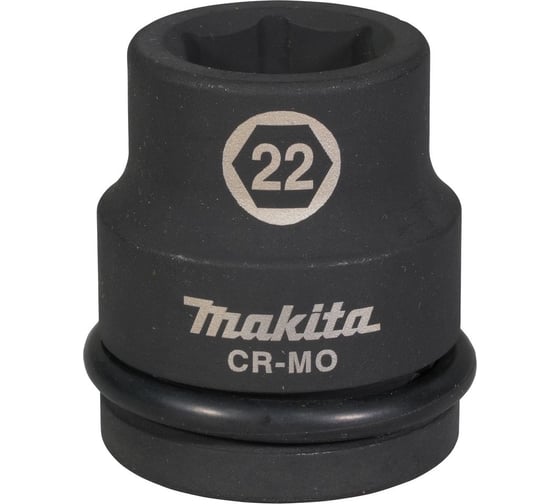 Ударная торцевая головка 22x51 мм, 3/4"DR Makita E-22252 1