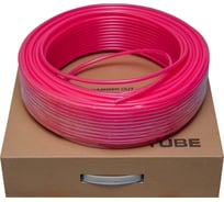 Трубка пневматическая PU98 8-5.5 мм, 100 м, розовый NBPT 59173