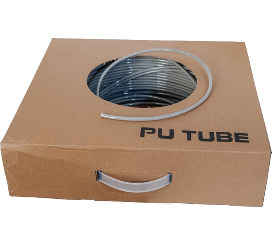 Трубка пневматическая PU98 6-4 мм, 200 м, серый NBPT 59128