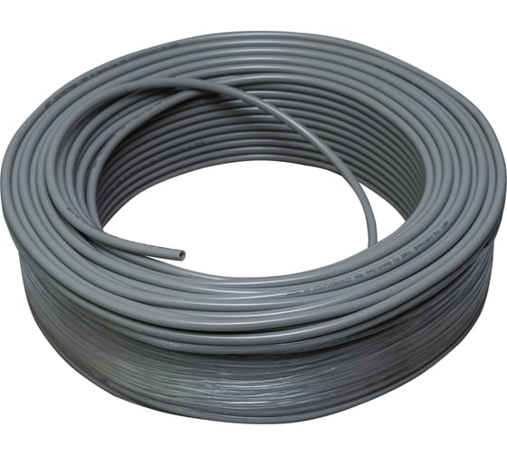Трубка пневматическая PU98 6-4 мм, 200 м, серый NBPT 59128