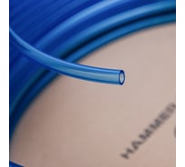 Трубка пневматическая PU98 10-6.5 мм, 100 м, прозрачный/голубой NBPT 59227