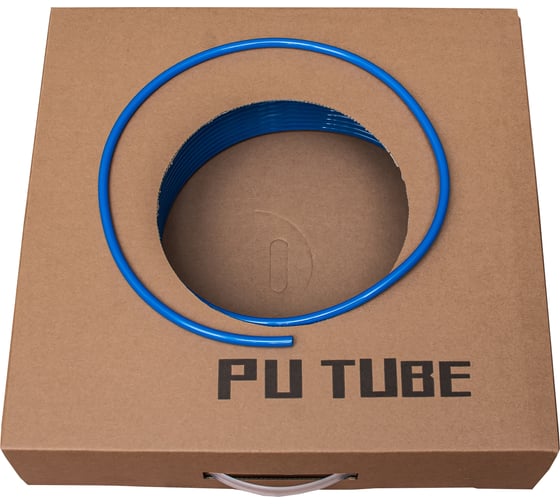 Трубка пневматическая PU98 12-8 мм, 50 м, синий NBPT 59272