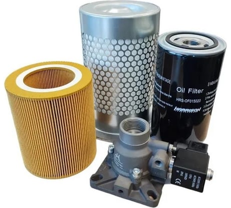 Набор технического обслуживания на компрессоры мощностью 5.5 кВт (6 000 и 12 000 моточасов) Harrison HRS-SK5.5-6