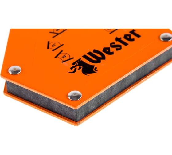 Уголок магнитный для сварки WMCT50 (углы 30/45/60/75/90/135; до 23 кг) WESTER 344441