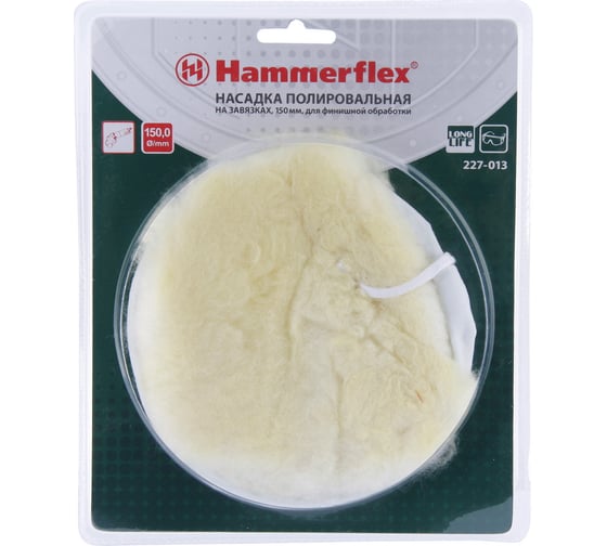 Насадка полировальная Flex 227-013 PD WL 150 мм для финишной обработки HAMMER 62189