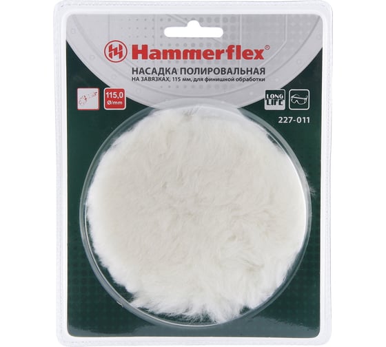 Насадка полировальная Flex 227-011 PD WL 115 мм для финишной обработки HAMMER 62187