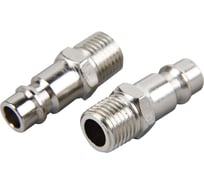 Адаптеры 815-003 быстросъёмные ЕВРО с внешней резьбой 1/4'' 2 шт WESTER 55265