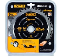 Диск пильный по дереву с гвоздями Extreme Demolition (190x30 мм) DEWALT DT4395-QZ