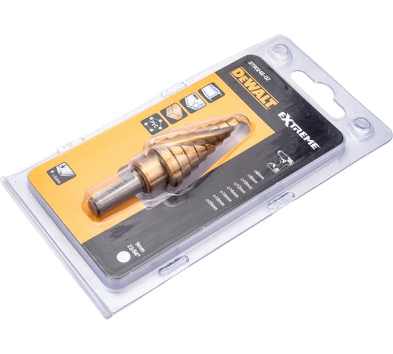 Сверло ступенчатое (6-20 мм; хвостовик 9 мм) DEWALT DT90248-QZ