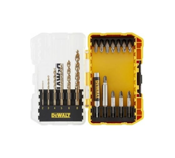 Набор сверл и бит Extreme 19 шт DEWALT DT70711-QZ