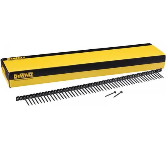 Шурупы в ленте по гипсокартону к деревянным направляющим (3.5x45 мм) DEWALT DWF4100450 1
