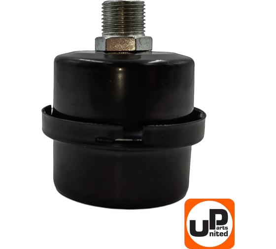 Фильтр воздушный для компрессора, резьба 3/8", диаметр 50 мм, UNITED PARTS 90-0489