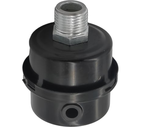 Фильтр воздушный для компрессора, резьба 1/2", диаметр 50 мм, металл UNITED PARTS 90-0490