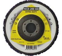 Зачистной диск NCD200HD Clean_Stripe 125 мм фиолетовый Long Abrasive D259045