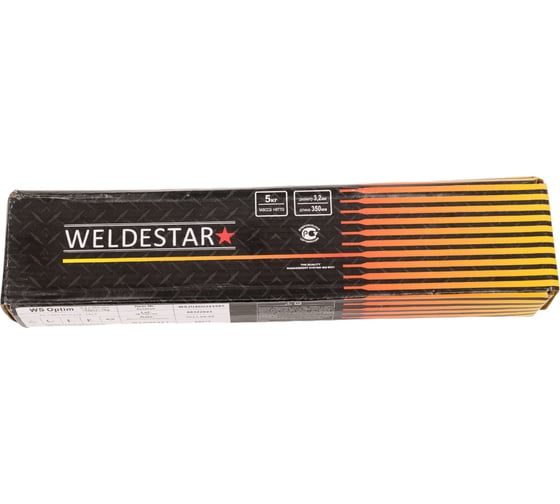 Электроды WS Optim 3.2x350 мм, 5 кг V/P WS WELDESHIP WSJU46O323505