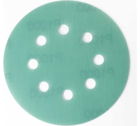 Круг шлифовальный по дереву/металлу на липучке 125 мм, Р2000 МАНКОР 125.Р2000.LWM