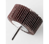 Круг шлифовальный лепестковый 60x30 мм, P80 для дрели МАНКОР 60.30.P80.D