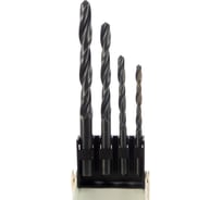 Набор сверл по металлу НС 6 (4 шт; 5-10 мм; Р6М5) ТИЗ 4607094840459