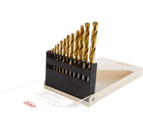 Набор сверл по металлу НС 42 (13 шт; 2-8 мм; Р6М5; TIN) ТИЗ 4606002031507