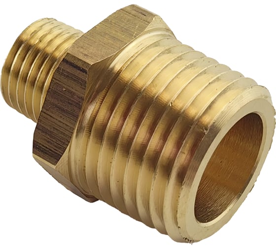 Ниппель переходной пневмо 1/2"НР х 1/4"НР HG 1896653