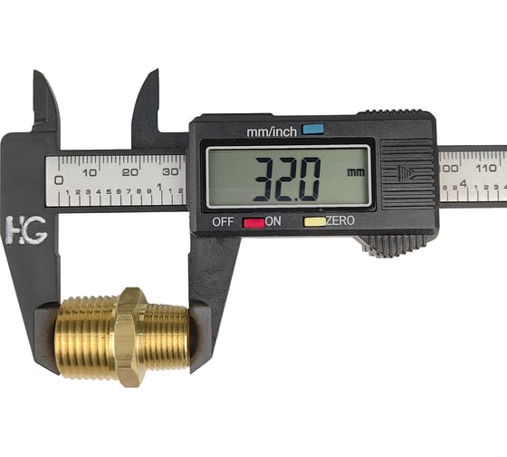 Ниппель переходной пневмо 1/2"НР х 3/8"НР HG 1896660