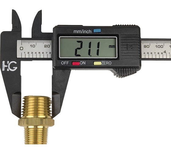 Ниппель переходной пневмо 1/2"НР х 3/8"НР HG 1896660