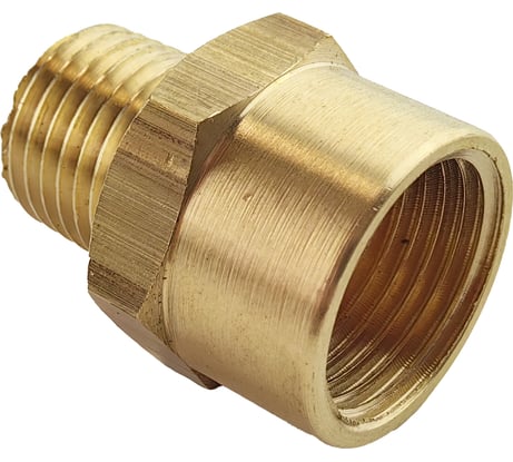 Переходник пневмо 1/4"НР x 3/8"ВР HG 1896745