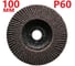 Лепестковый шлифовальный круг Vitatools 100 мм FD-PZm-15000-125-P100-10 2