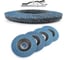 Лепестковый шлифовальный круг Vitatools d 125 мм P240 FD-PZm-15000-125-P240-10 1