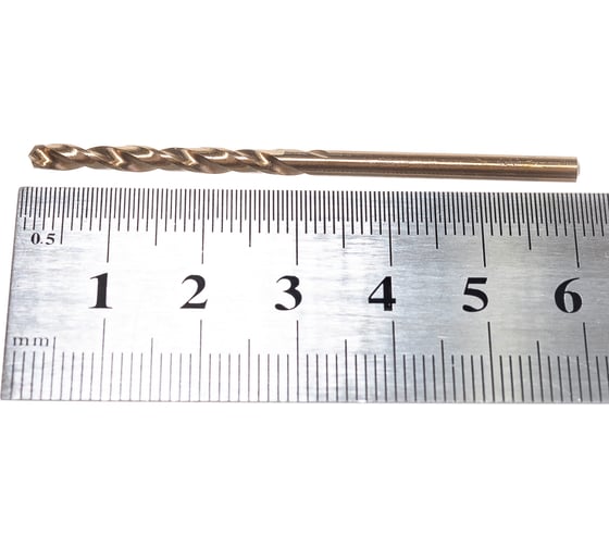 Сверло по металлу шлифованное HSS-G 5 Co DIN 338 (10 шт; 3.0 мм) EКТО DM-002-0300-0061