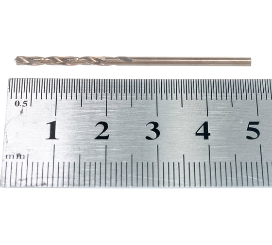 Сверло по металлу шлифованное HSS-G 5 Co DIN 338 (10 шт; 2.0 мм) EКТО DM-002-0200-0049