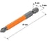 Биты для шуруповёрта TDM ELECTRIC PH2x70, односторонние, 10 штук, «Гранит» SQ1019-0345 3