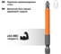Биты для шуруповёрта TDM ELECTRIC PH2x70, односторонние, 10 штук, «Гранит» SQ1019-0345 4