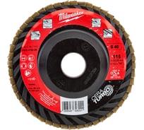 Лепестковый диск CERA TURBO (115 мм; GRIT 40) Milwaukee 4932472228