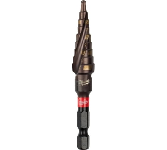 Сверло ступенчатое (4-12 мм; шаг 1 мм) Milwaukee 48899261 1