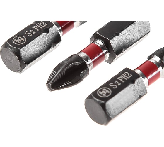 Бита Flex 203-167 (3 шт; PH2; 25 мм) HAMMER 362925