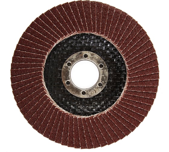Круг лепестковый торцевой КЛТ-1 Flex 213-003 (115х22 мм; Р80) HAMMER 29429